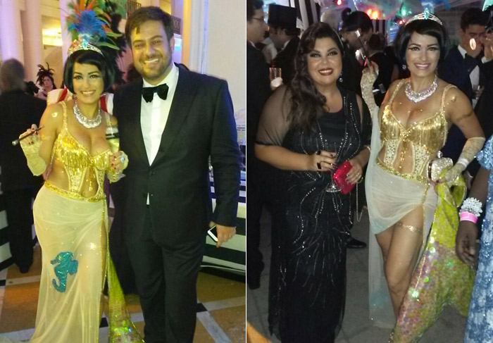 Rio: Sereia do Baile do Copa, Kelly Duque Estradas, posa com famosos