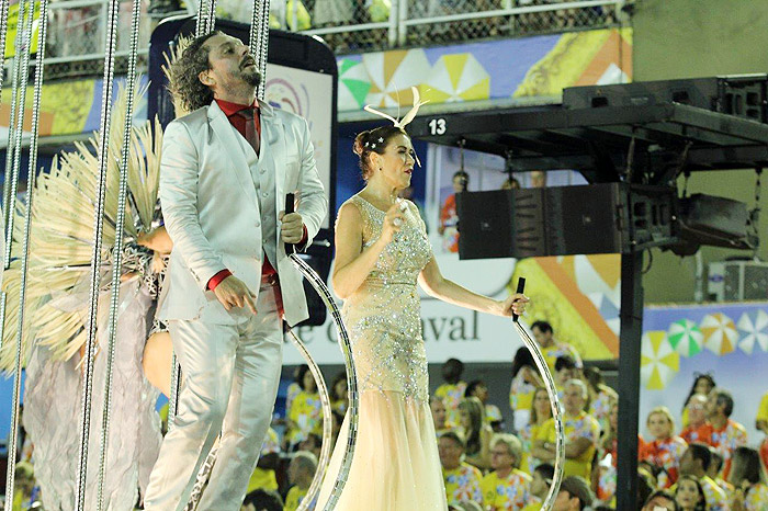 Alexandre Nero e Lilia Cabral