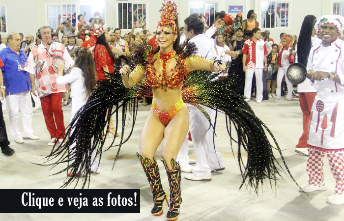 Rio: Musas agitam o Carnaval no primeiro dia de desfiles na Sapucaí,