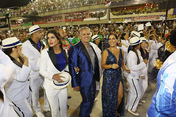 Glória Pires, Orlando Moraes e a filha Antonia Moraes