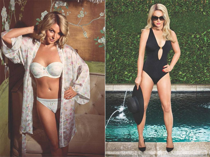  Sexy, Britney Spears posa para sua própria linha de biquínis e lingeries