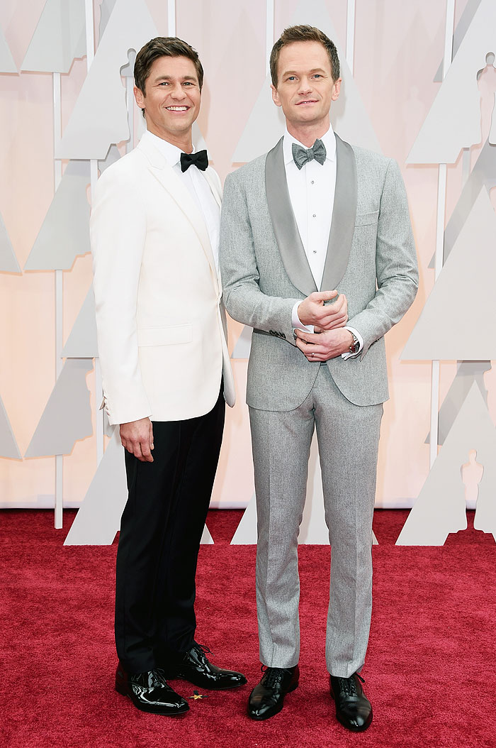 Oscar 2015: Neil Patrick Harris e David Burtka