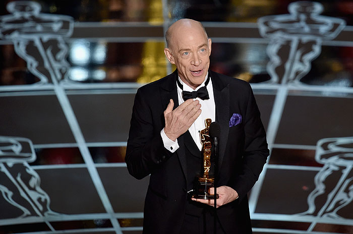Oscar 2015 - J. K. Simmons é o Melhor Ator Coadjuvante por Whiplash