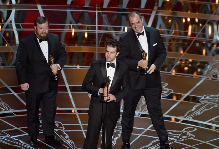 Oscar 2015: Show e premiação dos indicados. Whiplash vence o prêmio de Melhor Mixagem de Som