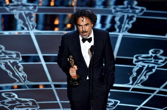 Alejandro Gonzáles Iñárritu leva o Oscar de melhor diretor pelo filme Birdman