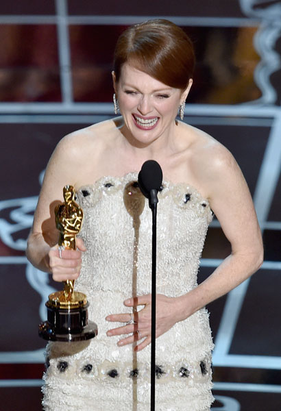 Julianne Moore, de Sempre Alice, vence o Oscar de Melhor Atriz