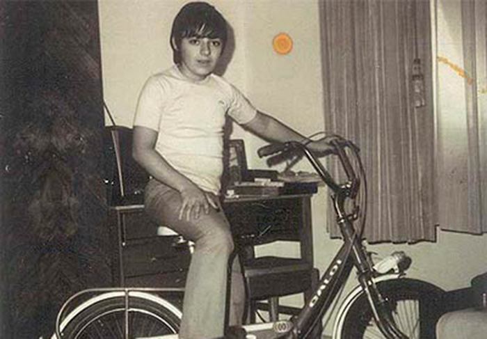 Gugu e a sua primeira bicicleta