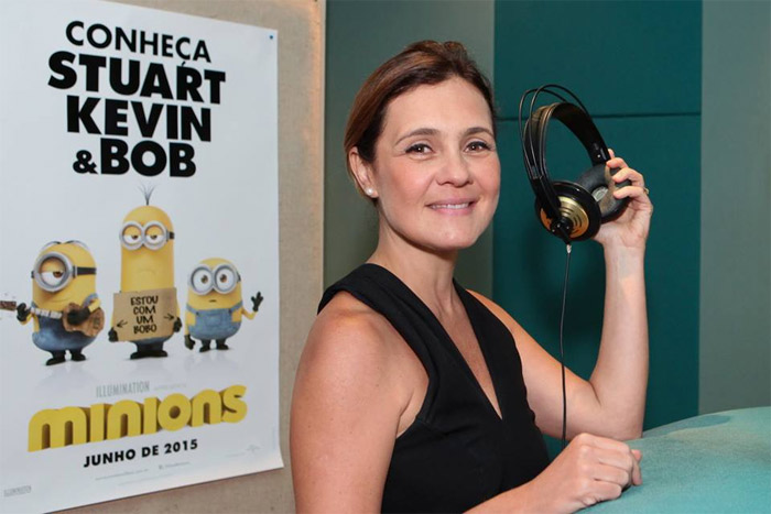 Adriana Esteves dubla a vilã da animação Minions