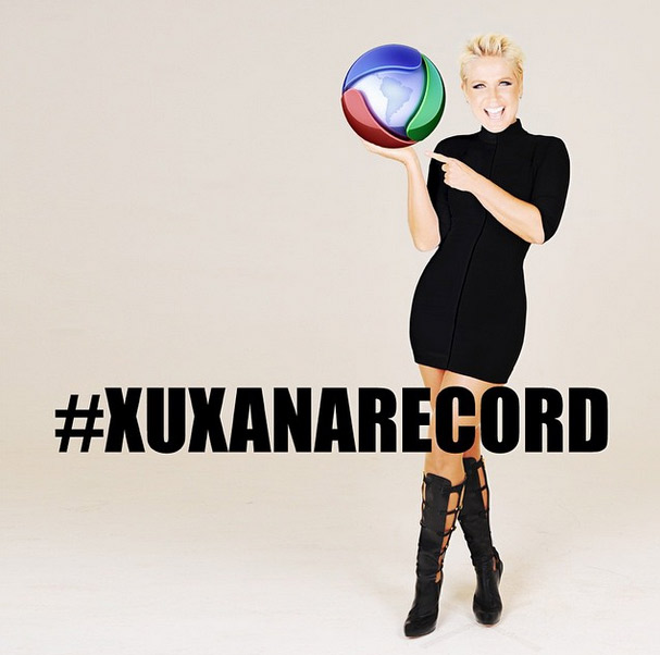 Xuxa aparece com o logo da Record nas redes sociais: ‘Tá chegando a hora!’