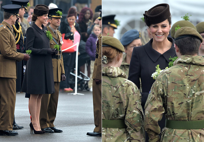 Kate Middleton faz última aparição pública em desfile do St. Patrick´s Day