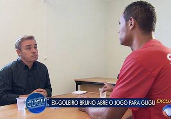 Audiência: Entrevista com goleiro Bruno rende picos de 16 pontos para Gugu