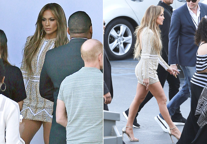 Jennifer Lopez usa look arrasador para o American Idol