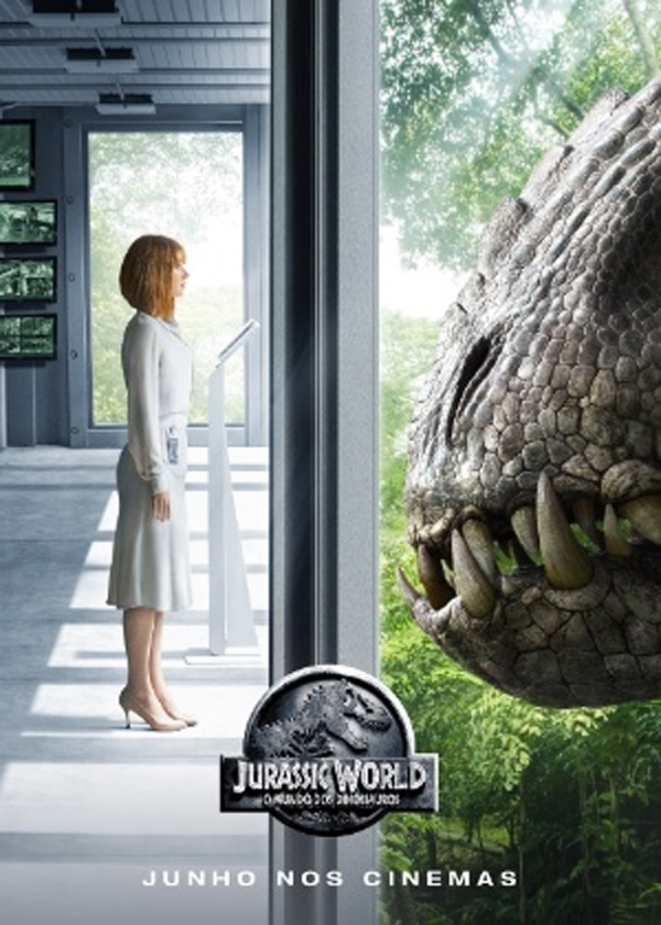 Diretor libera primeiro pôster de Jurassic World- O Mundo dos Dinosauros
