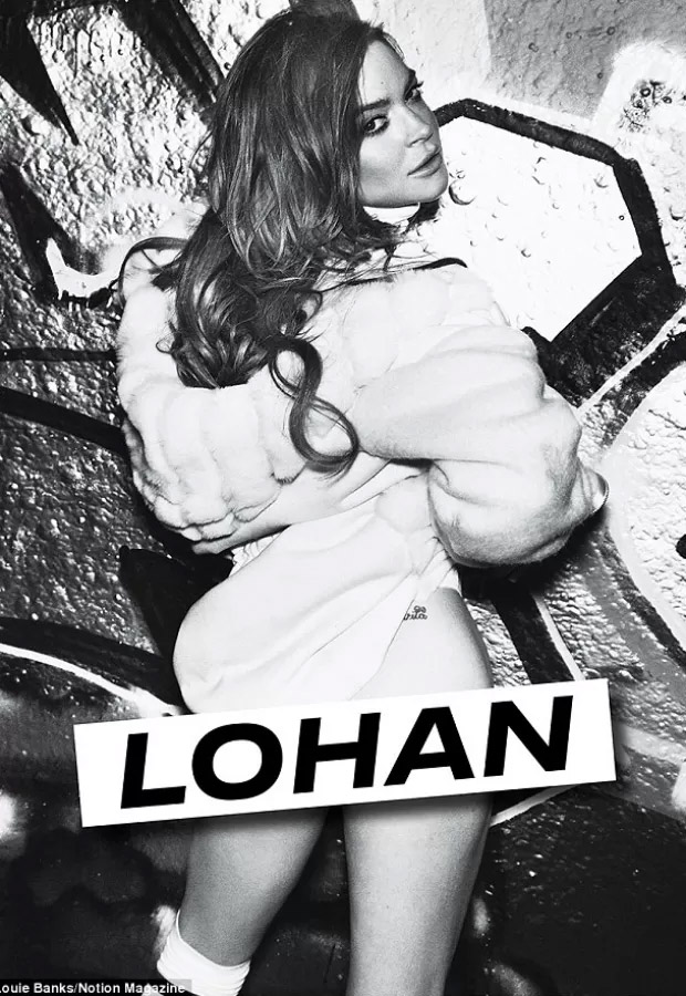 Lindsay Lohan mostra toda sua sensualidade em novo ensaio 