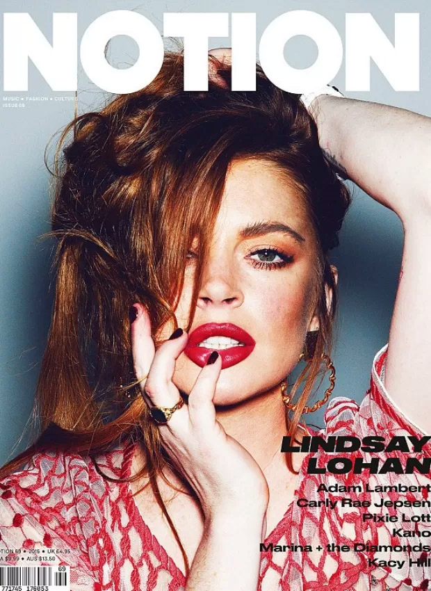 Lindsay Lohan mostra toda sua sensualidade em novo ensaio ,