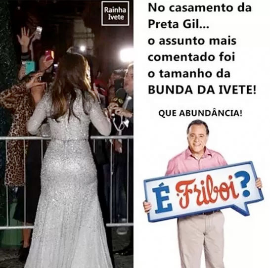 Virou meme... Ivete Sangalo é vítima de piadas na internet