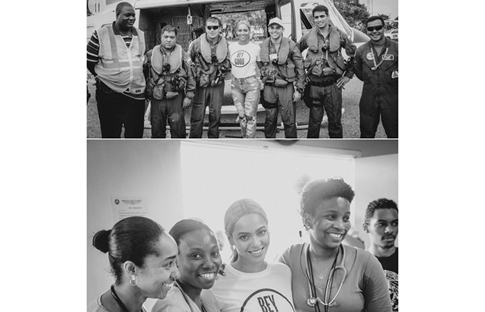 Beyoncé faz visita solidária ao Haiti