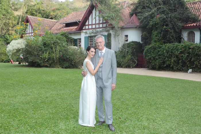 Pedro Bial e Maria Prata, enfim casados!