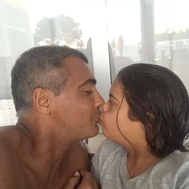 Romário posta foto fofa com a filha Ivy - Reprodução Instagram