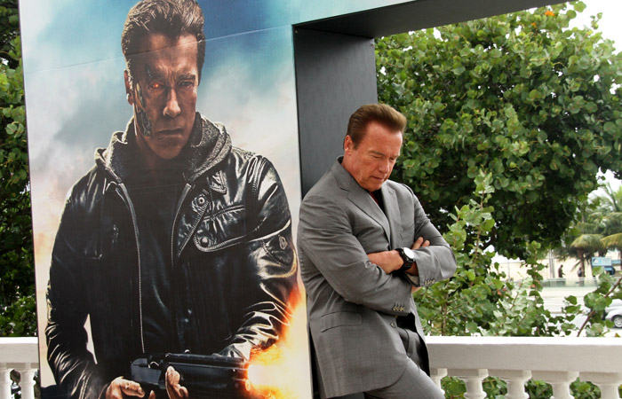 Arnold Schwarzenegger promove novo Exterminador do Futuro