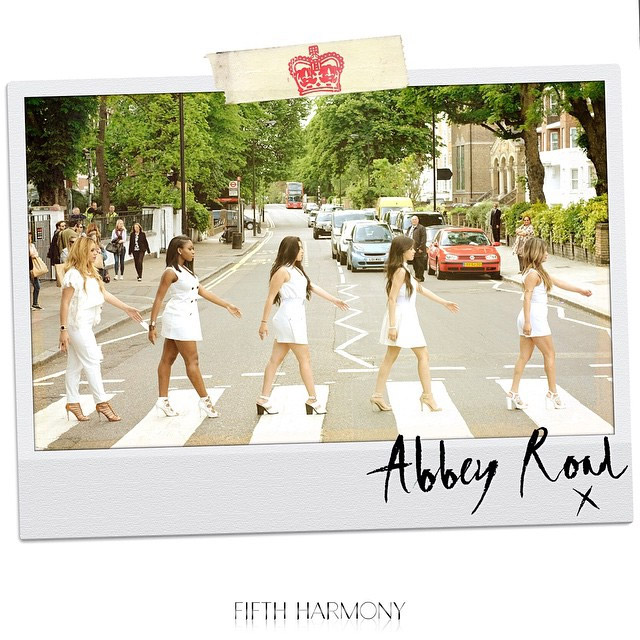 Fifth Harmony recria  famosa foto dos Beatles na Abbey Road