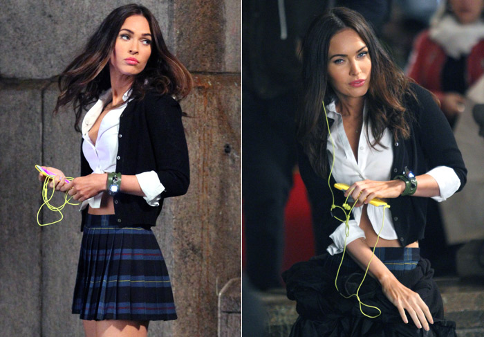 De colegial, Megan Fox grava novo longa