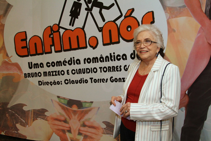 Nathalia Timberg prestigia Maria Clara Gueiros, no Rio 