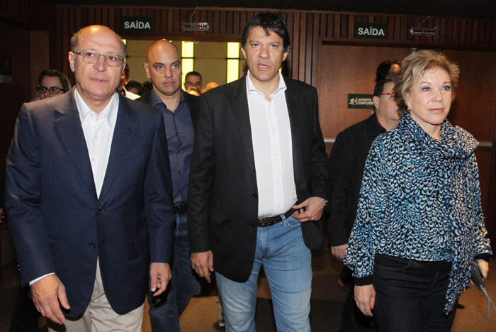 Geraldo Alckmin e Fernando Haddad