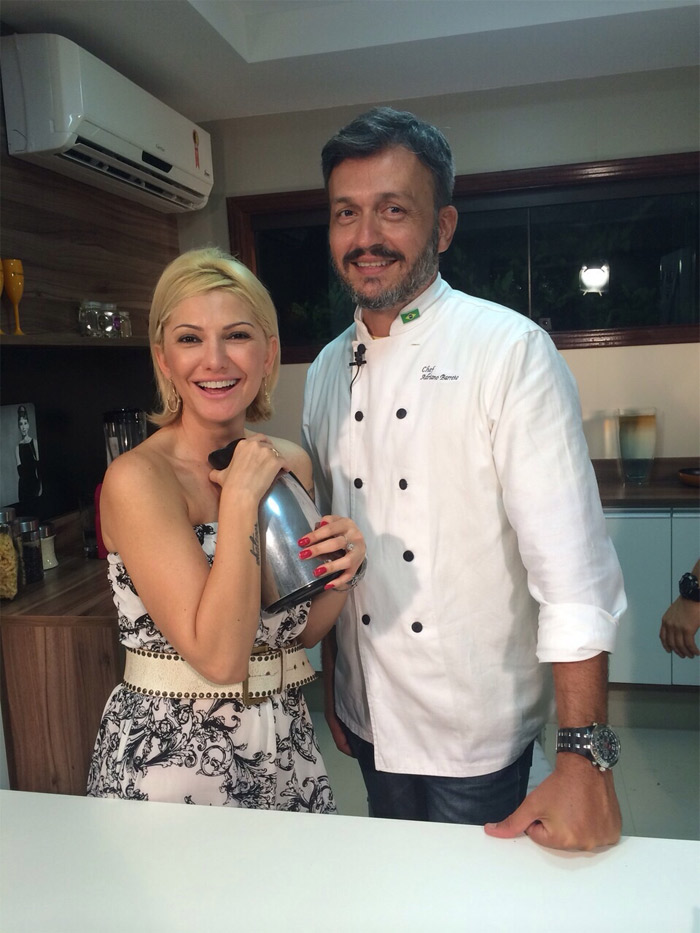 Antonia Fontenelle assume também programa de gastronomia