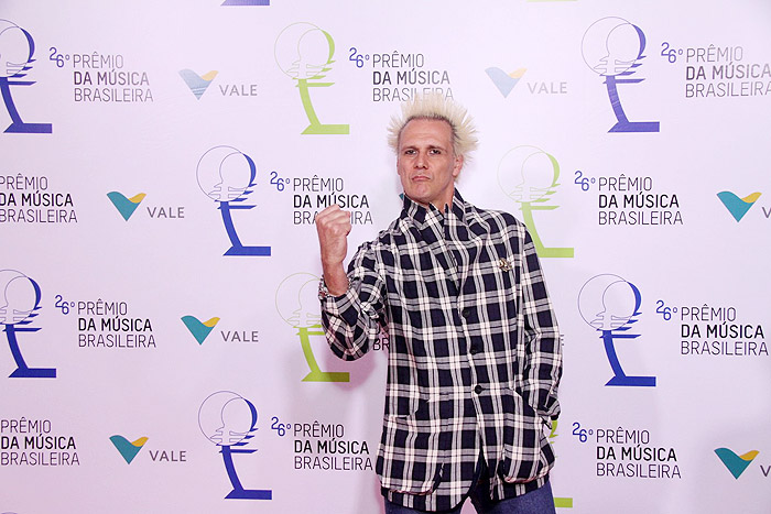 Supla chega à 26ª edição do Prêmio da Música Brasileira, no Rio