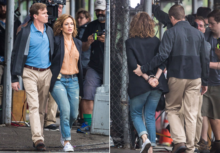 Jennifer Lopez é algemada em set de filmagem. Entenda!