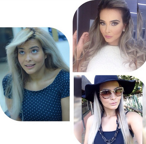 Geisy Arruda usa o Instagram para falar de seus cabelos