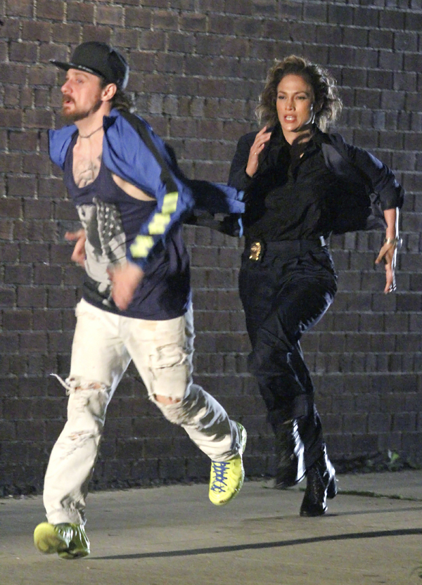 Jennifer Lopez roda cenas de ação em Nova York
