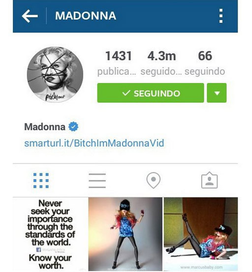 Madonna posta foto da boneca que ganhou de artista brasileiro