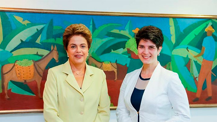 Mariana Godoy consegue entrevista com Dilma Rousseff