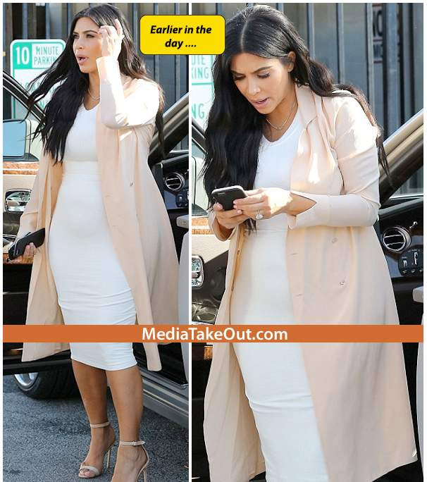 Tabloide tenta provar que Kim Kardashian não está grávida!