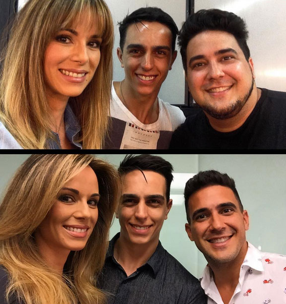 André Marques impressiona fãs com antes e depois de visual