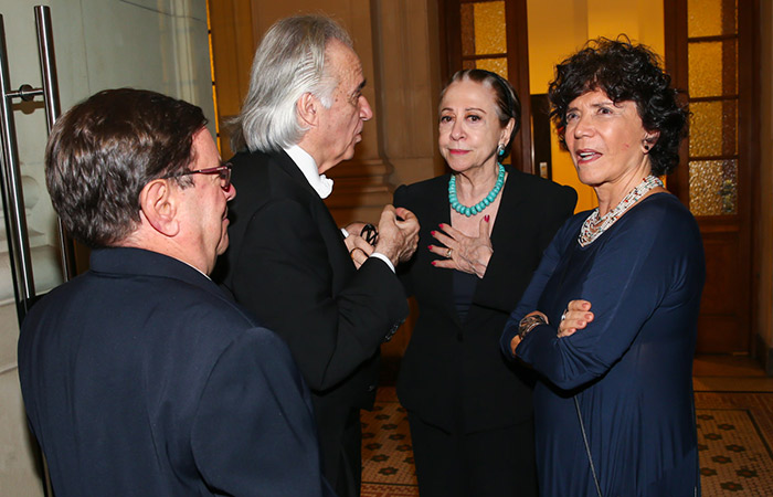 Fernanda Montenegro, João Carlos Martins e Clarice Herzog