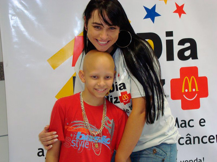 Pela 6ª vez, Luciana Picorelli ajuda crianças com câncer