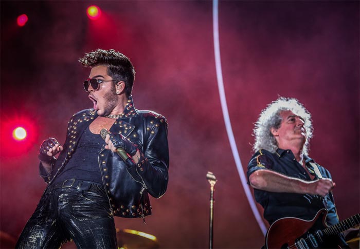 Adam Lambert e Queen levam público à loucura no RiR