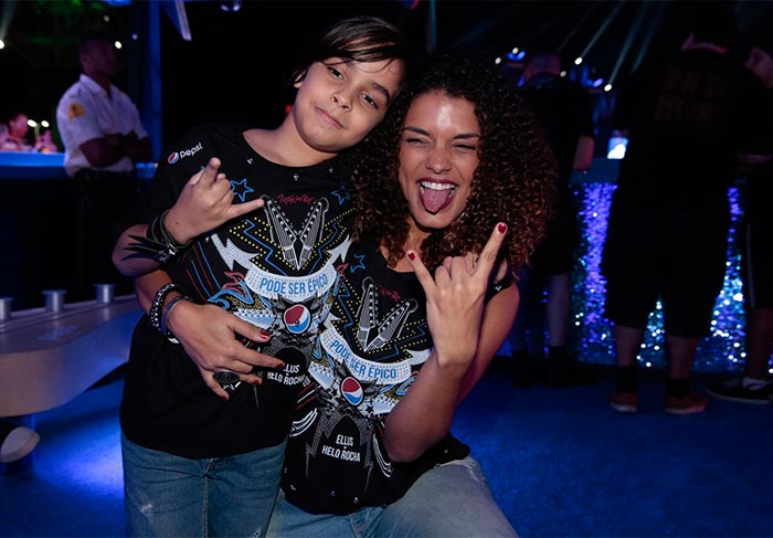 Kizi Vaz vai com o filho ao Rock in Rio 