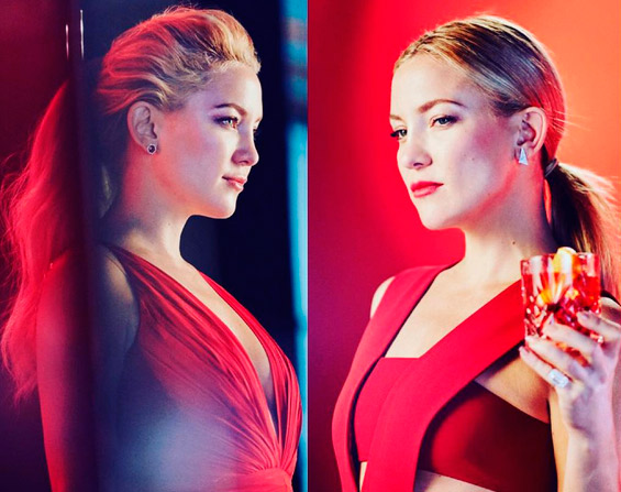 Kate Hudson é a estrela do novo calendário da Campari