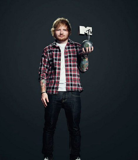 Ed Sheeran será o apresentador do MTV EMA