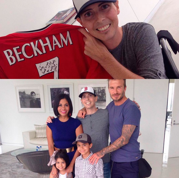 David Beckham lamenta morte de fã