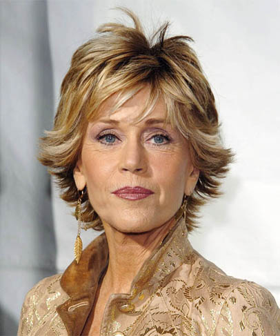 Jane Fonda descobriu o câncer de mama em 2010, passou por uma cirurgia e se curou.