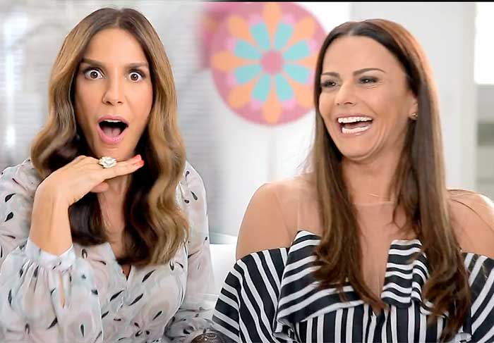 Ivete elogia Vivi Araújo: 'você bate um cabelo como ninguém’