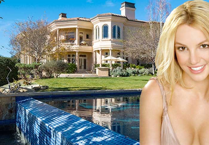 Veja a nova mansão de Britney Spears em Los Angeles. 