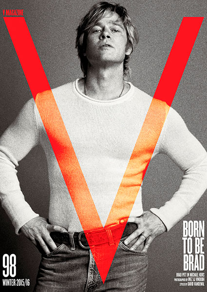 Aos 51 anos, Brad Pitt estampa capa de revista sem camisa
