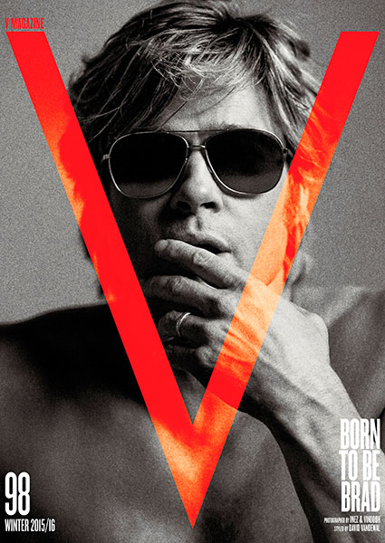Aos 51 anos, Brad Pitt estampa capa de revista sem camisa
