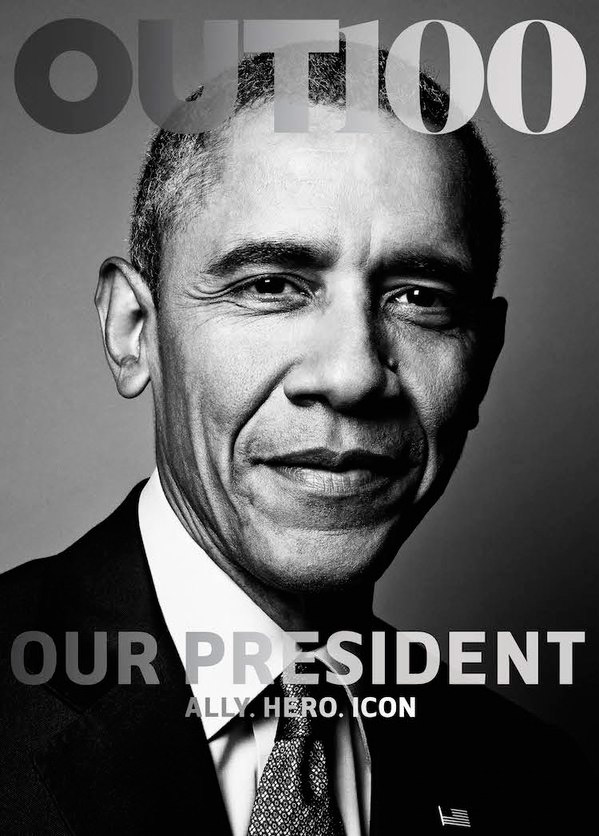 Obama é primeiro presidente americano a estampar revista gay